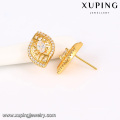 64084-xuping fashion 24k dubai plaqué or bijoux diamant bijoux ensemble pour les femmes